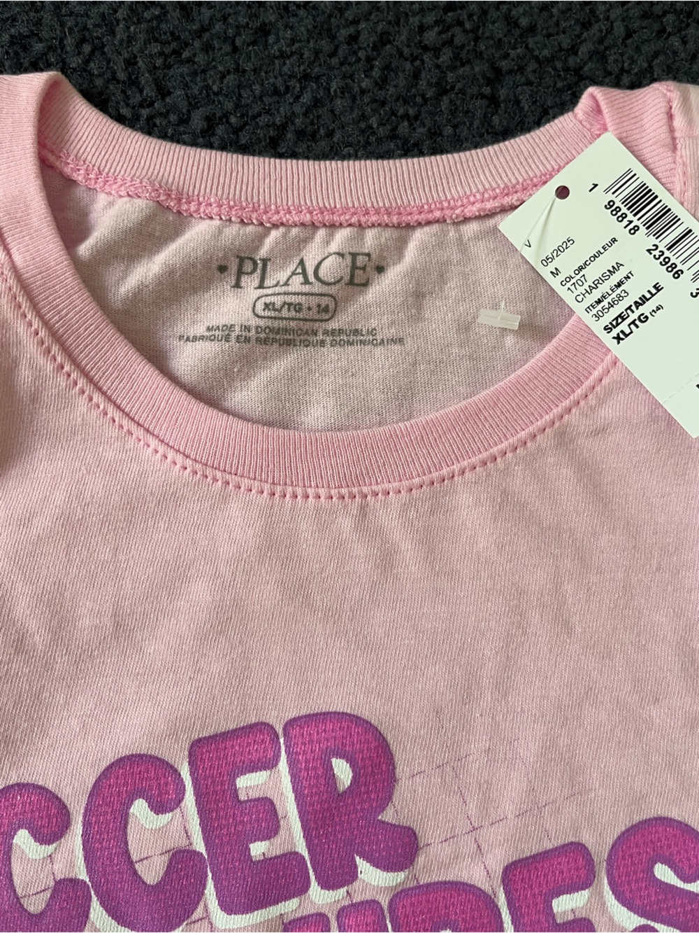 The Children's Place Pink 'Soccer Vibes' Short Sleeve Tee - Picture 2 of 3
